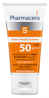 Pharmaceris HYDRO-LIPID AND PROTECTIVE FACE CREAM SPF 50+ 50 ml Anwar Store